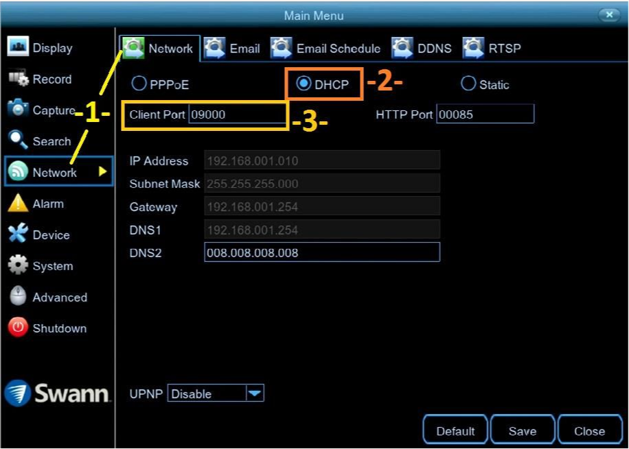 Swann dvr store connect to internet