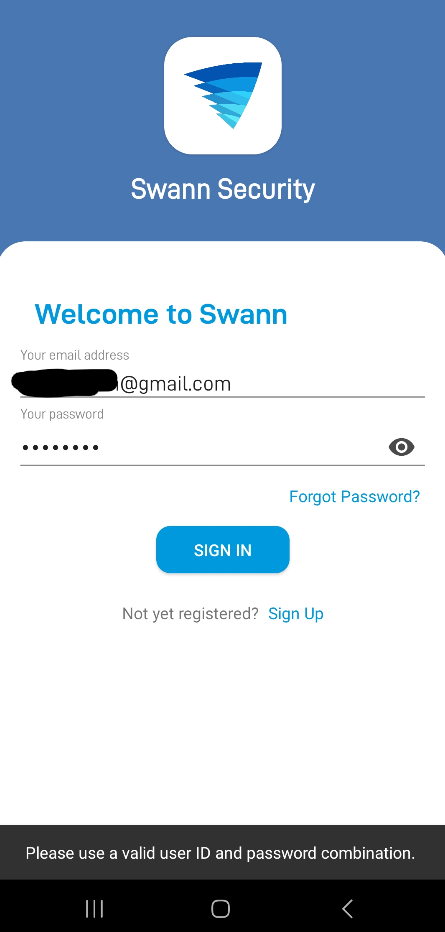 Swannview sales forgot password