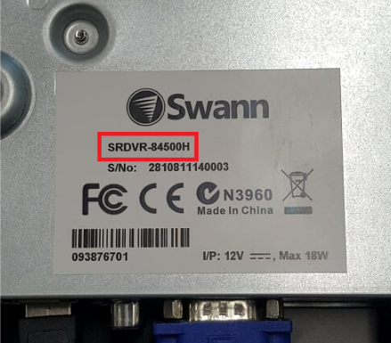 Swann 4500 hot sale dvr