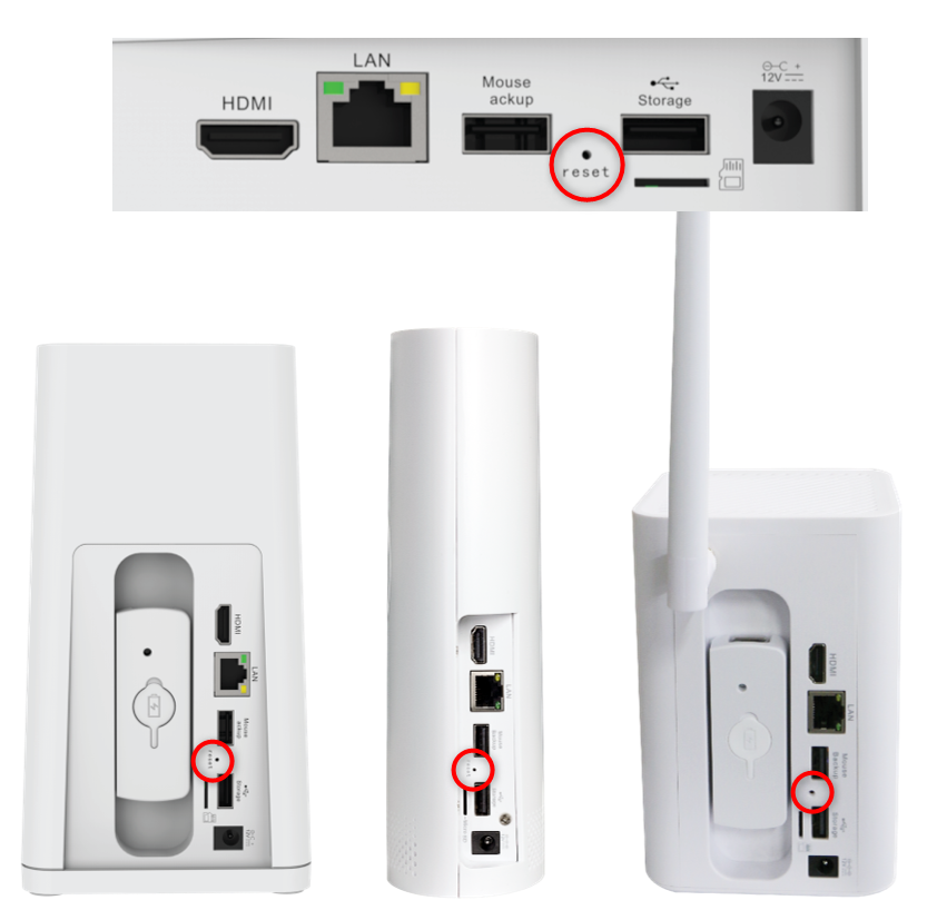 How to factory reset (including password) your Swann Security recorder