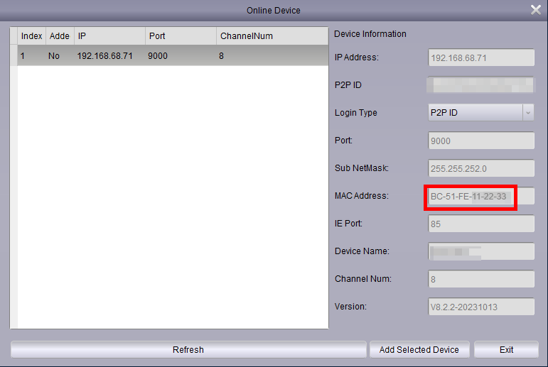 HomeSafe View Password Reset Swann