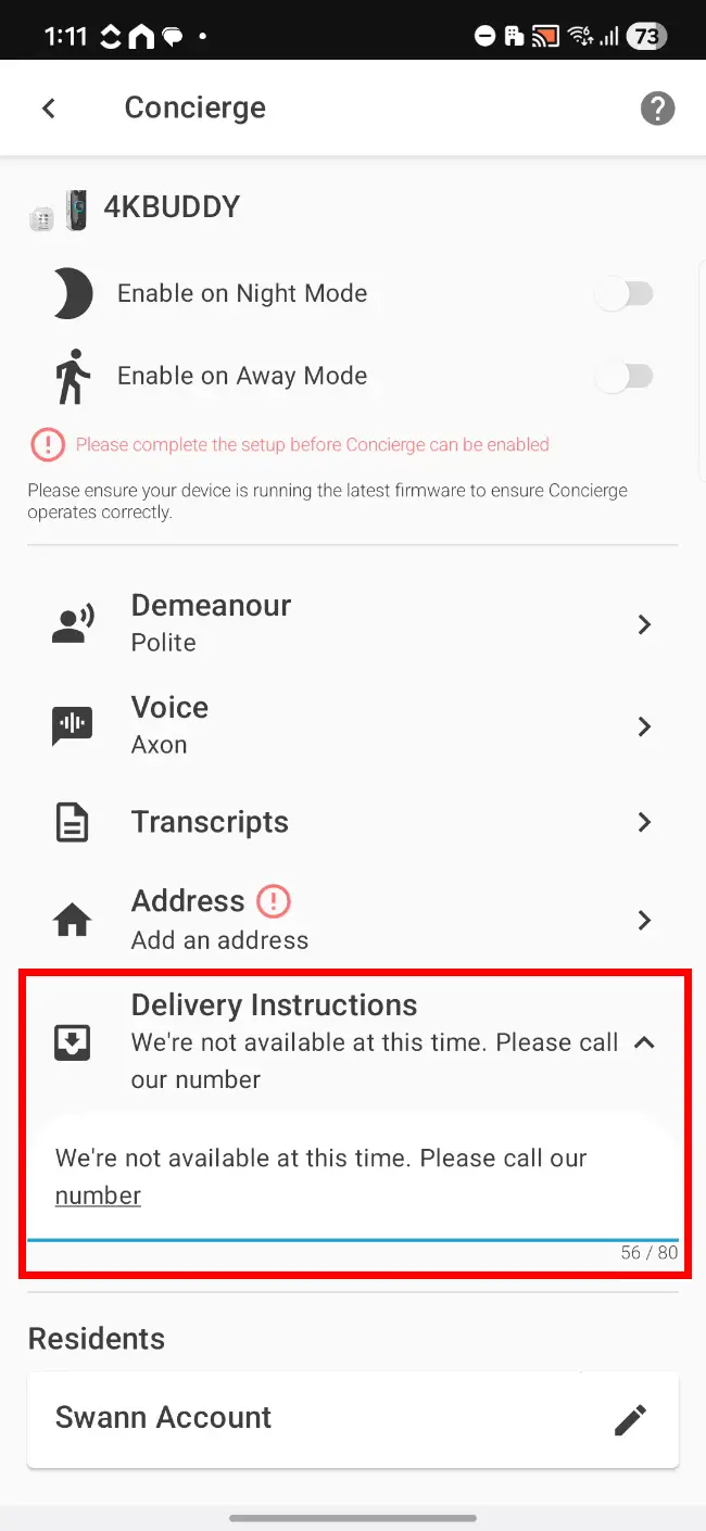 android-shield-concierge-deliveryinstructions.webp