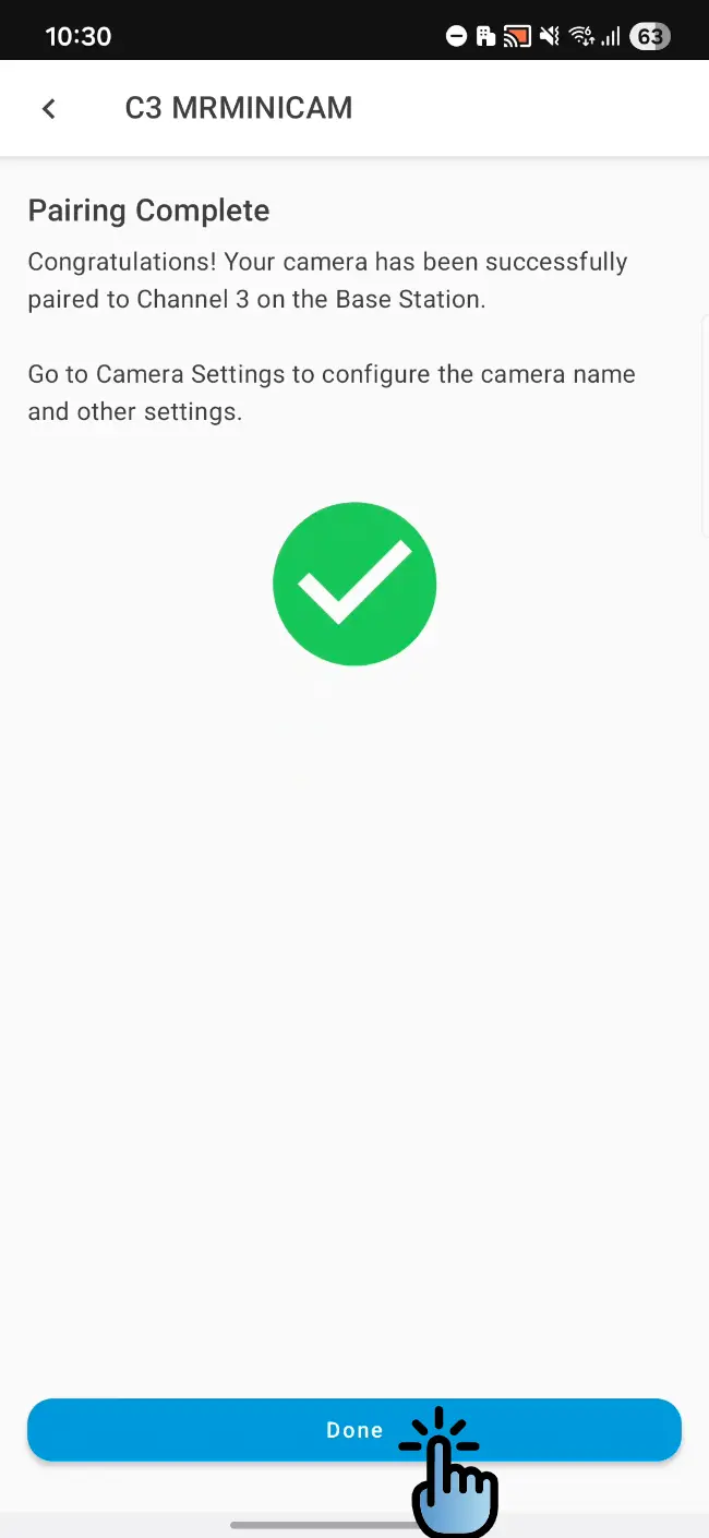 android-mr4k-statusandpairing-pair-choosecamera-pairing-success.webp
