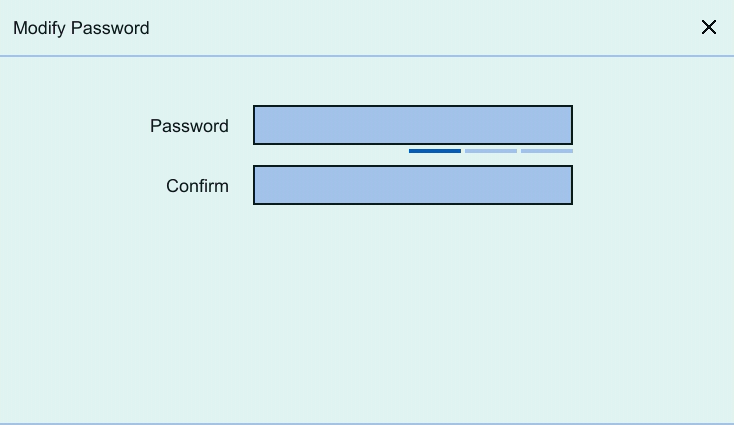 Create password