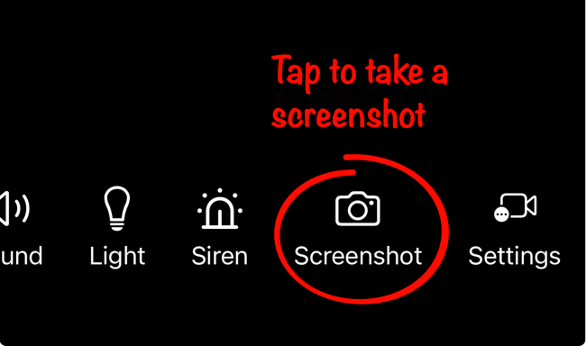 Swann Security iOS > Screenshot