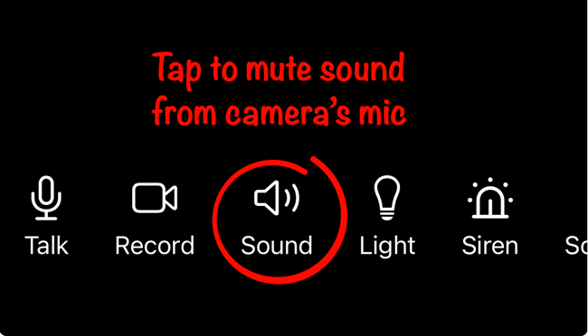 Swann Security iOS > Sound