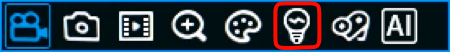 DVR, NVR, NVW Camera Toolbar