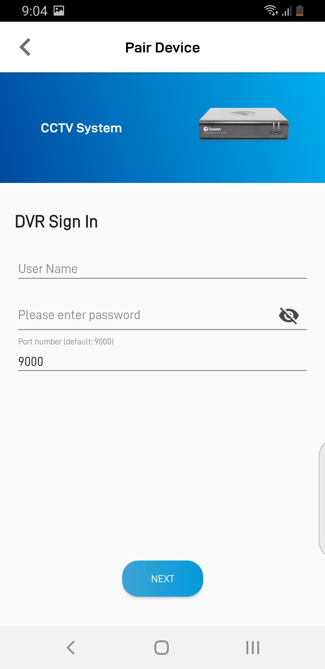 Swann cctv hot sale app setup