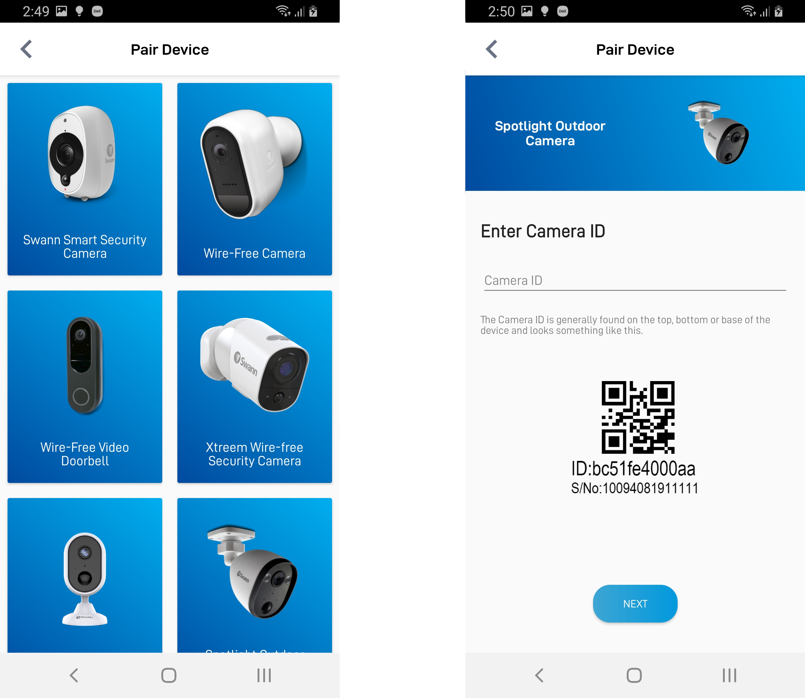 Swann camera wireless hot sale setup